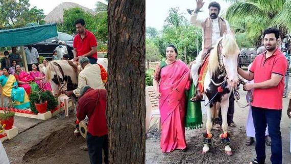 సంక్రాంతి సంబరాల్లో బాలయ్య విన్యాసాలు.. మోక్షజ్ఞ ఇంకా అదే లుక్ లో.. ఫొటో వైరల్