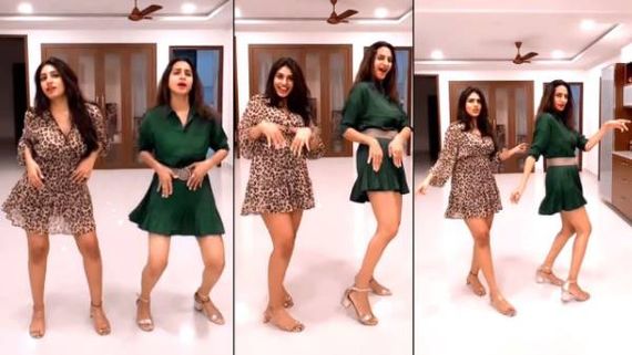 న్యూ ఇయర్ కి సురేఖ వాణి హాట్ ట్రీట్.. చిన్న గౌనులో మరోసారి ఘాటుగా కూతురితో పోటీ పడుతూ డాన్స్!