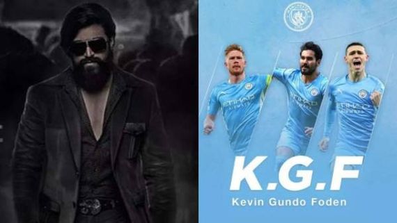   KGF2కు బ్రిటన్‌లో అరుదైన గౌరవం.. మాంచెస్టర్ ఫుట్‌బాల్ జట్టులో మూవీ పేరు