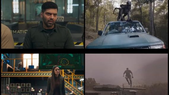 Captain Trailer review హాలీవుడ్ స్థాయిలో ఆర్య కెప్టెన్.. నితిన్ ఫ్యామిలీ రిలీజ్