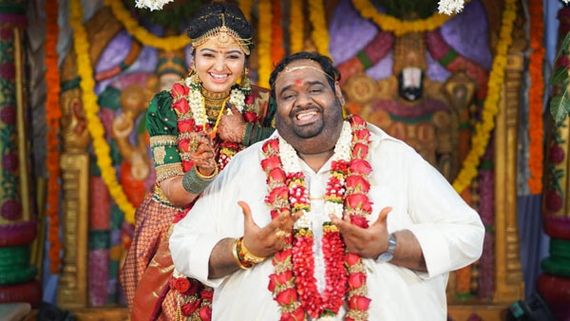తమిళ నిర్మాతతో సీరియల్​ నటి రెండో పెళ్లి.. ఫొటోలు వైరల్​