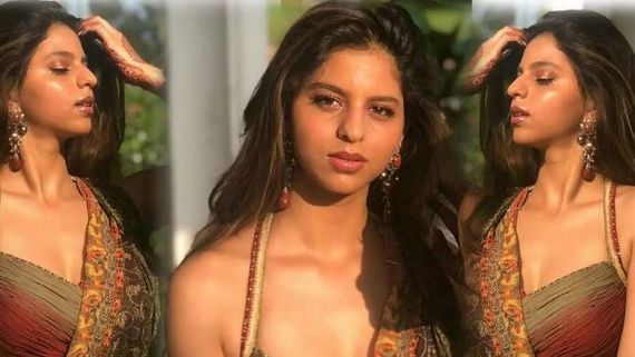 Suhana Khan: షారుఖ్ ఖాన్ కూతురు చీరలో కూడా హీటెక్కించిందిగా.. స్టన్నింగ్ షో