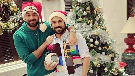 మెగా ఫ్యామిలీ క్రిస్మస్ సెలబ్రేషన్స్..  చరణ్, వరుణ్ తేజ్ స్పెషల్ పిక్ వైరల్!