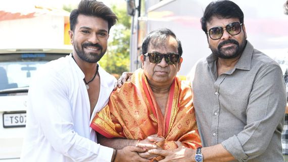 బ్రహ్మనందాన్ని సత్కరించిన చిరంజీవి, రాంచరణ్.. రంగ మార్తండలో ఫెర్ఫార్మెన్స్‌పై ప్రశంసల వర్షం