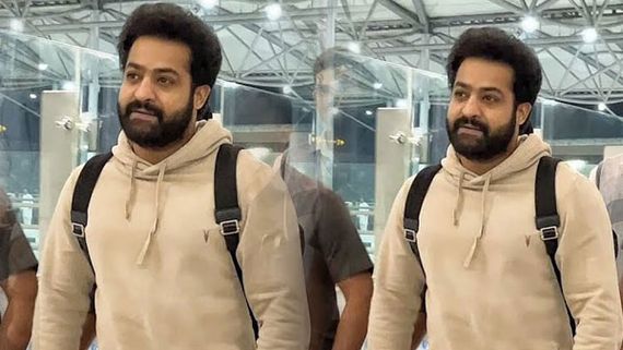 RRR Oscar: అమెరికాలో ల్యాండ్ అయిన Jr NTR.. దిగగానే ఆ పని.. ఫొటో వైరల్