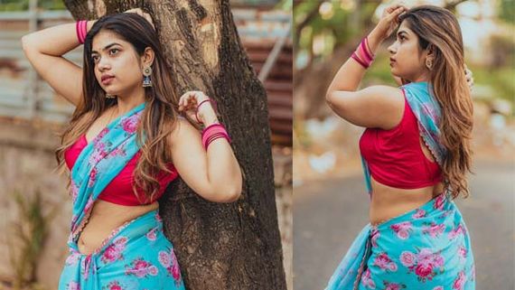 Rithu Chowdary: స్లీవ్‌లెస్ జాకెట్‌లో జబర్దస్త్ బ్యూటి రీతూ.. నాభి, టైట్ ఎద అందాలతో స్పైసీ షో