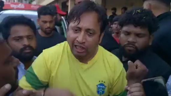 బేబి టీమ్ బౌన్సర్ల అత్యుత్సాహం.. ఆస్పత్రిలో జర్నలిస్టులు.. వీడియో వైరల్