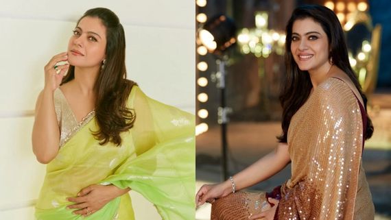 49 ఏళ్ల వయసులో కాజోల్ ఖతర్నాక్ షో: కుర్ర హీరోయిన్లే కుళ్లుకునేలా అందాల ఆరబోత