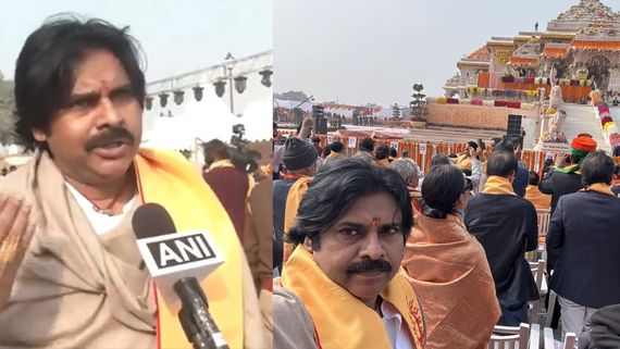 Ayodhya Ram Mandir కన్నీళ్లు పెట్టుకొన్నా.. ప్రాణ ప్రతిష్ట సమయంలో భావోద్వేగం.. పవన్ కల్యాణ్