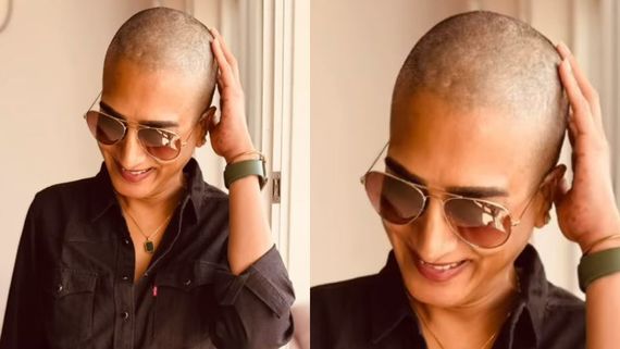 గుండుతో షాకిచ్చిన సీనియర్ నటి.. అల్ట్రా స్టైలిష్‌గా ఉన్న ఈమెను గుర్తు పట్టారా?