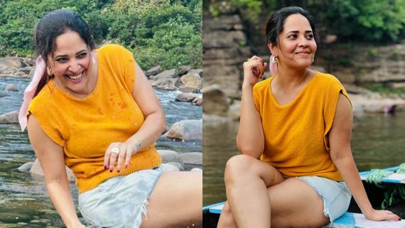 తడిసిన బట్టల్లో హాట్ యాంకర్ అనసూయ అందాల ప్రదర్శన.. మాకు అదే కావాలి అంటున్న ఫ్యాన్స్