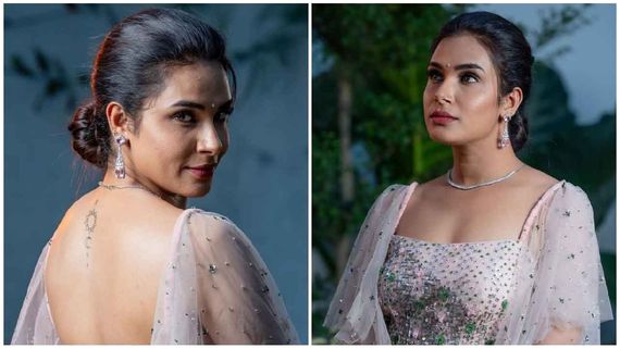 గ్లామర్ తెర తీసేసిన యాంకర్ హరితేజ: పైన ఏమీ లేకుండానే పచ్చిగా ఫోజులు