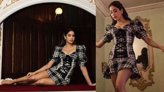 Janhvi Kapoor అదిరేటి డ్రెస్సులో జాన్వీ కపూర్.. దేవర హీరోయిన్ ధరించిన మినీ డ్రెస్ ఖరీదు ఎన్ని లక్షలో తెలుసా?