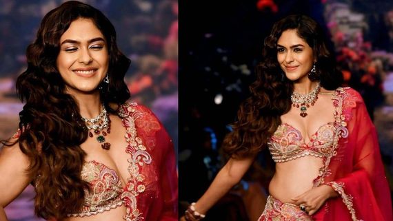 Mrunal Thakur హాట్ హాట్‌‌గా మృణాల్ థాకూర్.. ఘాటైన అందాలతో గ్లామర్ ట్రీట్ (Video)!