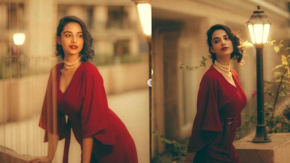 గుంటూరు కారం బ్యూటీ.. అందాలతో ఇలా ఘాటు ఎక్కిస్తున్న మీనాక్షి