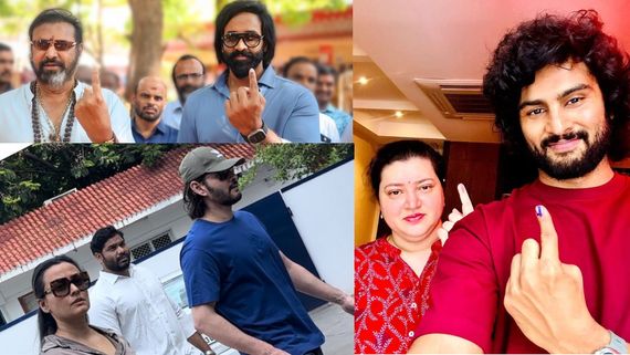 AP, Telangana Elections and Voting Live.. లైన్‌లో నిలబడి ఓటు వేసిన జూనియర్ ఎన్టీఆర్