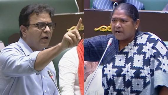 అసెంబ్లీలో సీతక్క 'కోట శ్రీనివాసరావు కోడికథ' .. కేటీఆర్‌కు కౌంటర్, నవ్వులే నవ్వులు