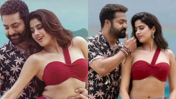 Devara:దేవర పాటలో జాన్వీ కపూర్ అదిరిపోయే అందాల విందు..హాట్ షోతో ఎన్టీఆర్ ఫ్యాన్స్ కు మాటిపోయేలా!