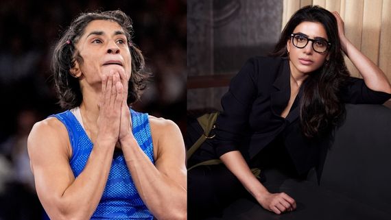 vinesh phogats: మేం అండగా ఉన్నాం.. రెజ్లర్ వినేశ్ ఫొగాట్‌కు సమంత మద్ధతు