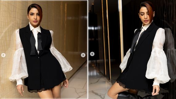 Samantha: ప్యాంట్ వేసుకోవడం మరిచిన సమంత .. ఇలాంటి డ్రెస్‌లో ఎప్పుడైనా చూశారా?