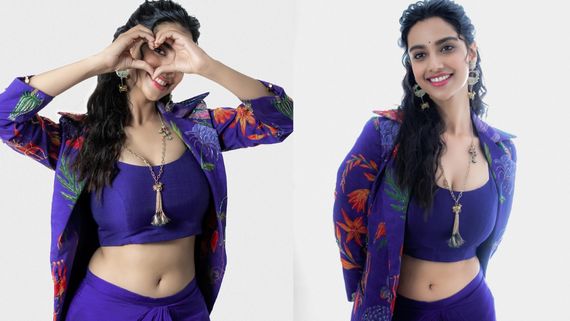 Meenakshi Chaudhary : బ్లూకలర్ ఔట్‌ఫిట్‌లో లక్కీ భాస్కర్ హీరోయిన్  .. భారీ అందాలతో పిచ్చెక్కిస్తోన్న మీనాక్షి