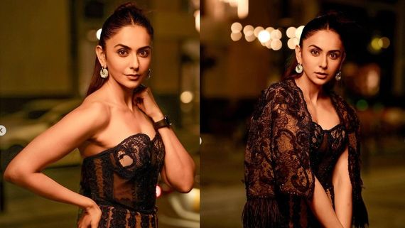 Rakul Preet Singh : బెంచ్‌పై అందాలన్నీ పడుకోబెట్టి ..  హద్దులు దాటేసిన రకుల్