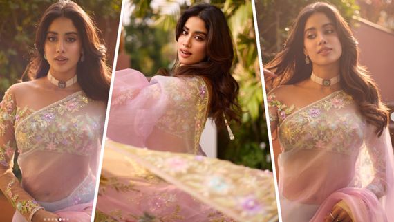 Janhvi Kapoor : నెట్ చీరలో అందాల గాలం .. జాన్వీ వలకి చిక్కారో అంతే సంగతులు 