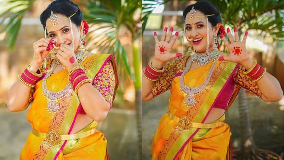 మళ్లీ పెళ్లికూతురిగా స్టార్ యాంకర్ .. మెడలో తాళితో ఫోటోలు వైరల్ 