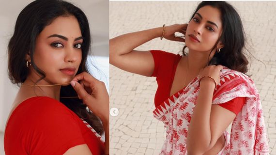 Sai Kamakshi Bhaskarla : పైటను అలా గాలికొదిలేసి .. చుక్కల చీరలో కవ్విస్తోన్న డాక్టరమ్మ