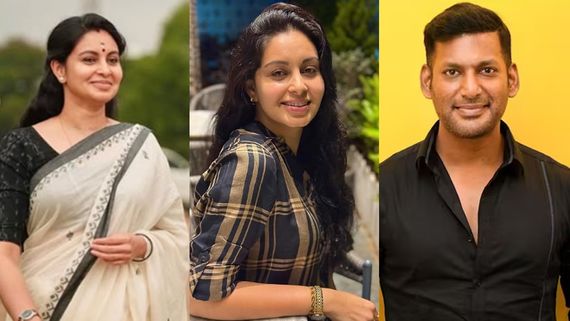 మళ్లీ ప్రేమలో పడ్డ హీరో విశాల్..  ఈసారి ప్రియురాలిగా మారిన హీరోయిన్ ఎవరంటే?