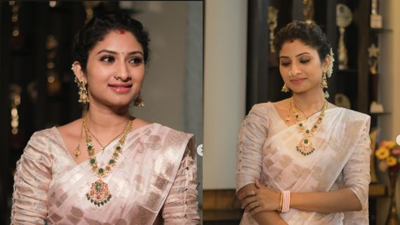 కుందనపు బొమ్మలా విష్ణుప్రియ .. క్లాస్ టచ్‌తో కట్టిపడేస్తోన్న బుల్లితెర బ్యూటీ