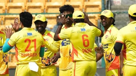 CCL 2025 : చెన్నైకి చెమటలు పట్టించిన భోజ్‌పురి దబాంగ్స్ .. నరాల తెగే పోరులో రైనోస్ గెలుపు