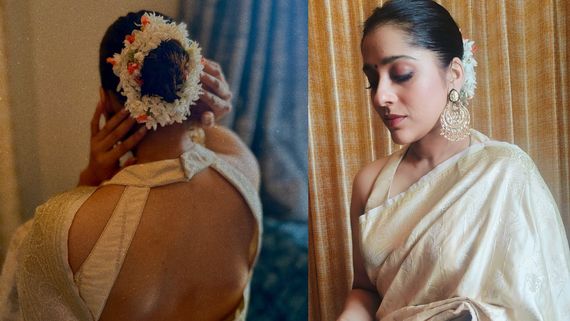 తెల్ల చీర, మల్లెపూలు.. సింగిల్ పోస్ట్‌తో బాంబు పేల్చిన యాంకర్ రష్మీ