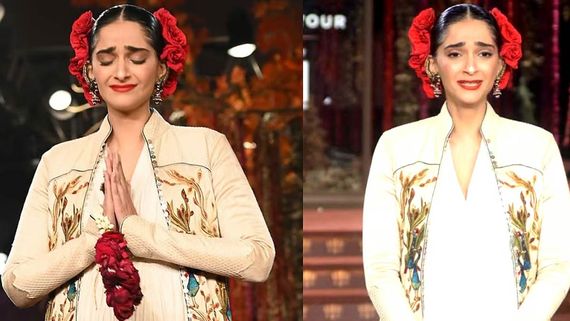 ర్యాంప్ వాక్ చేస్తూ కన్నీళ్లు పెట్టుకున్న స్టార్ హీరోయిన్.. ఆయన గుర్తొచ్చాడట