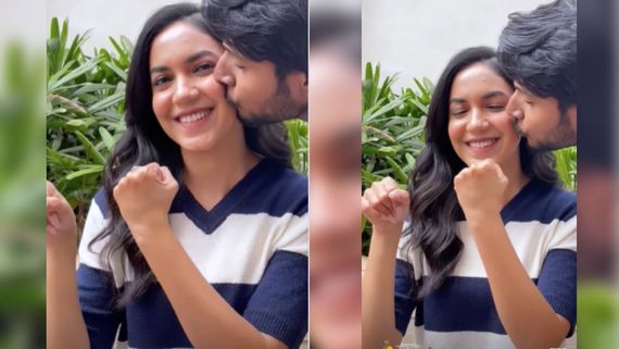 రీతూ వర్మని ముద్దుల్లో ముంచేసిన స్టార్ హీరో.. లైవ్‌లోనే , ఏంటి సంగతి?