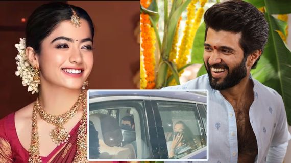 రెడ్ హ్యాండెడ్ గా దొరికిన విజయ్ - రష్మిక.. జంటగా ఎక్కడికి వెళ్లివస్తున్నారో తెలుసా?