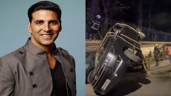 హీరో అక్షయ్ కుమార్ కారుకు ఘోర ప్రమాదం... పల్టీలు కొట్టిన కారు, భయానకంగా పరిస్ధితి