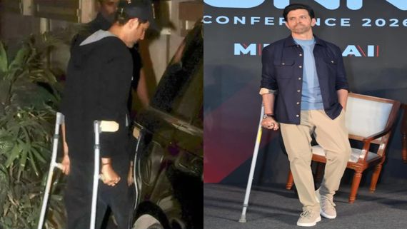 చేతి కర్రతో హృతిక్ రోషన్.. వార్ 2 హీరోకి ఏమైంది? ఆందోళనలో ఫ్యాన్స్