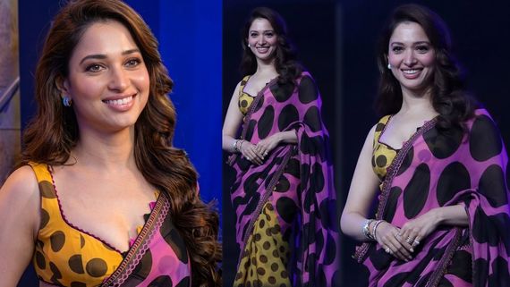 Tamannaah Bhatia: చీరకట్టులో తమన్నా భాటియా కనికట్టు.. మతిపోయేలా అందాల అరబొత