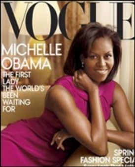 वोग के कवर पर मिशेल ओबामा