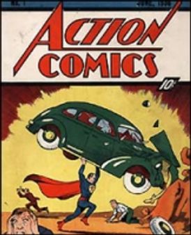 सुपरमैन कॉमिक की पहली प्रति नीलाम