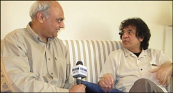 एक मुलाक़ात ज़ाकिर हुसैन के साथ