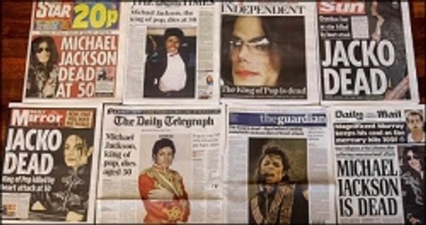 मीडिया में छाया माइकल का चला जाना