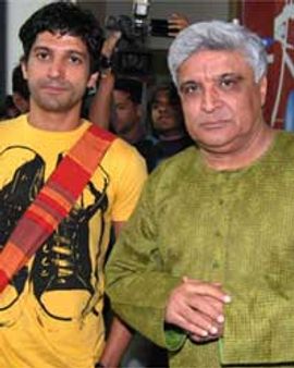 फरहान-जावेद अख्तर ने किया भांगड़ा