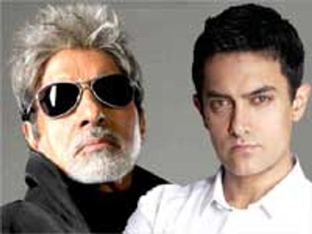 आमिर को आवाज देंगे अमिताभ..