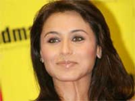 चहक रही हैं रानी मुखर्जी