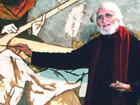 बेटा बनाएगा पापा हुसैन पर फिल्‍म