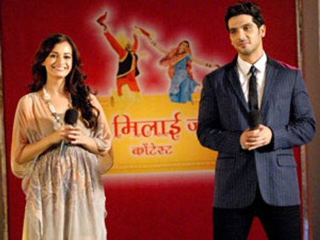 दीया और जायद को देखें राम मिलाई जोड़ी पर!