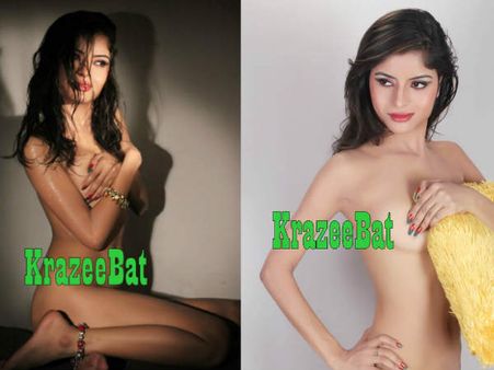 फिर न्‍यूड हुईं मॉडल गहना वशिष्‍ठ