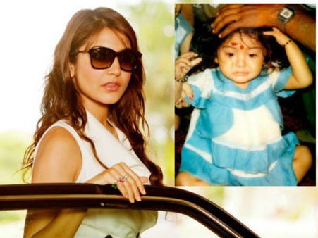 बचपन से जवानी तक अनुष्‍का शर्मा की तस्‍वीरें